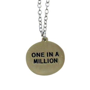 Inspiring "ONE IN A MILLION" Necklace Copper