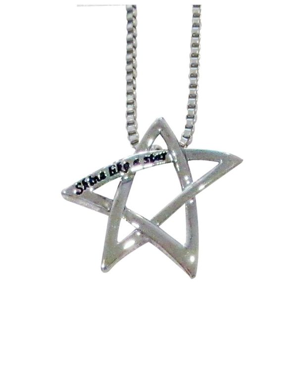 Shine like a star unique pendant necklace Chain women's necklace